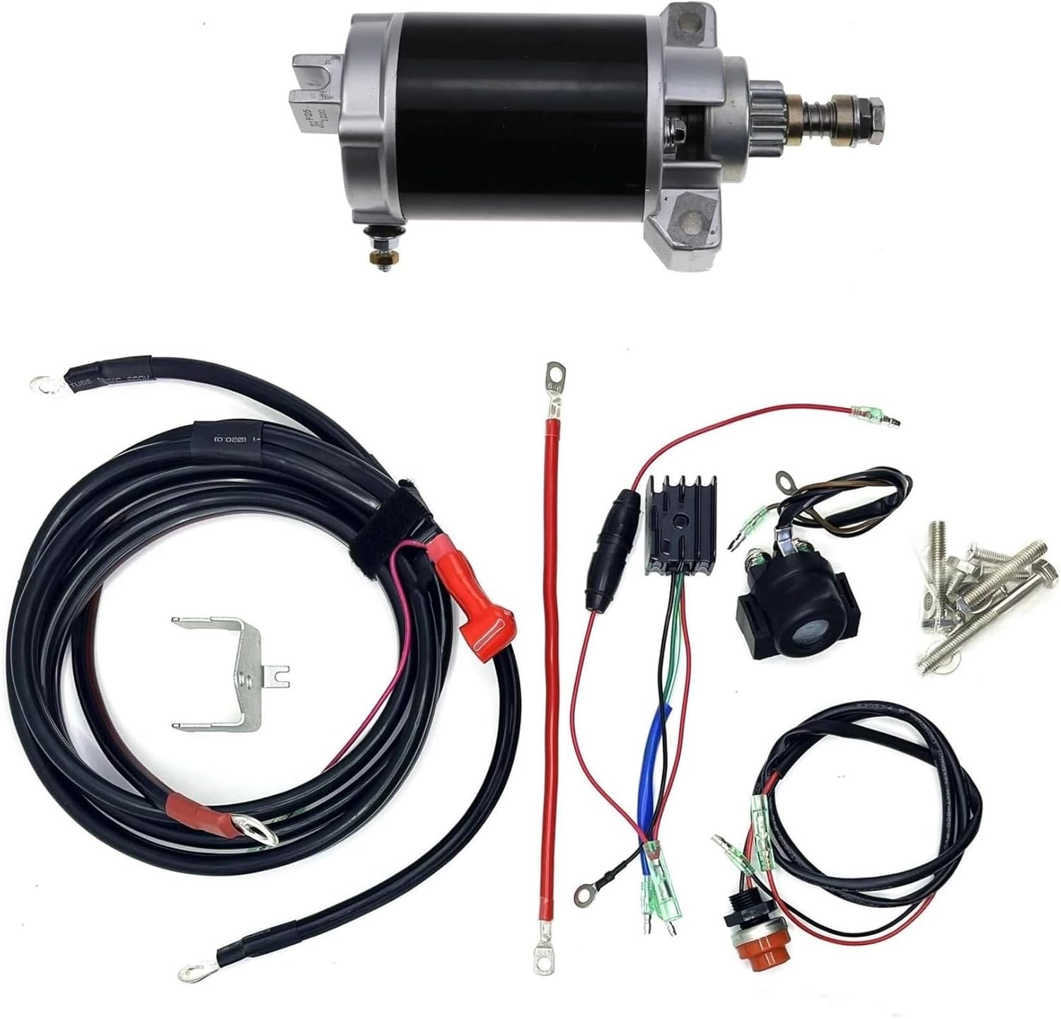 バイク用セルモーター 用 F25 65W PARSUN &amp;MORE 4 ストローク 25HP 船外機 1998-11 スター バイク用セルモーター 用 F25 65W PARSUN &MORE 4 ストローク 25HP 船外機 1998-