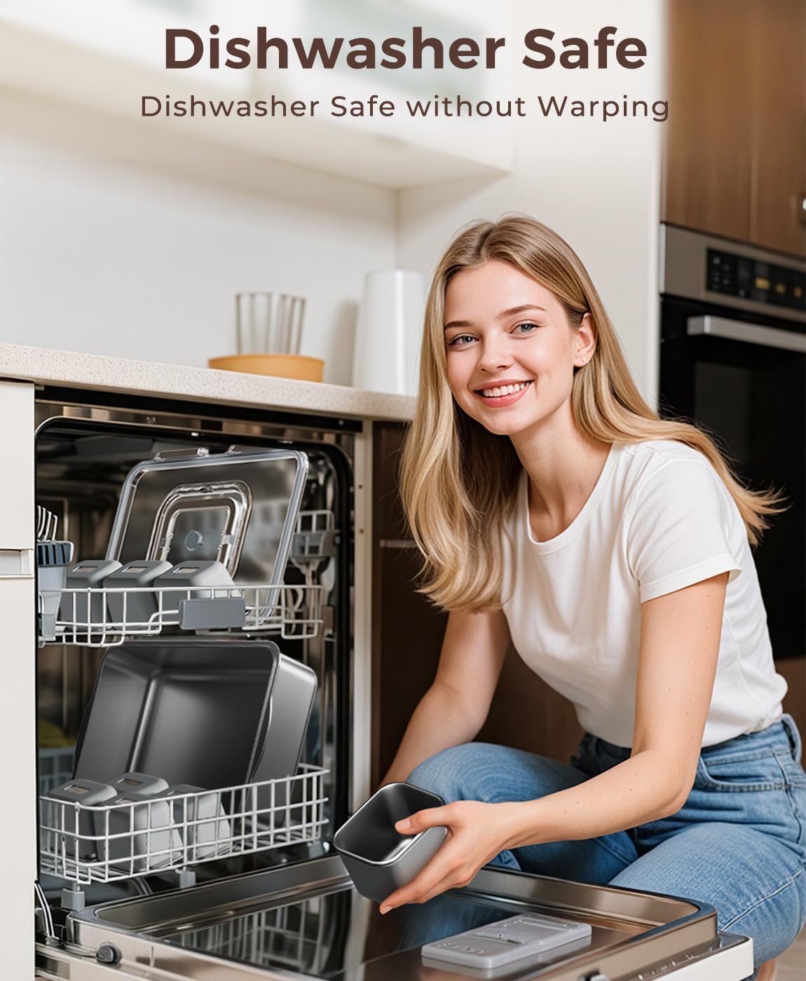 Stainless Steel Snackle Box Container with 8 Removable Silicone Sleeve Armored Metal Compartments Dish Washer Safe Snack Containers with Portable Handle for Parties, Housewarming, Mother's Day