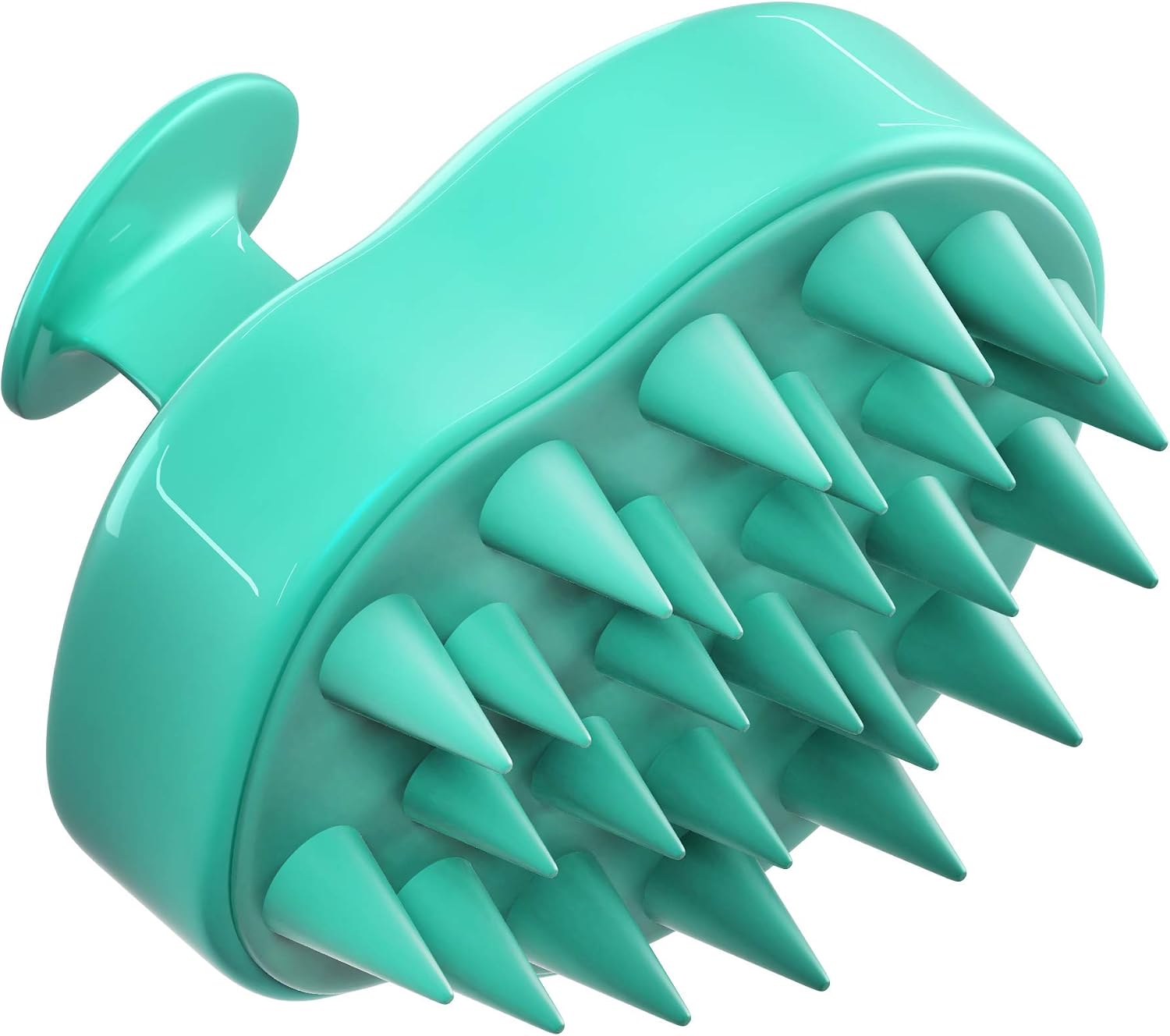 Hair Scalp Massager Shampoo Brush - Head Scrubber Brushes and Massagers with Soft Silicone Bristle for Deep Daily Cleaning (Wet and Dry) - Personal Care Massage Products for Men, Women, Baby and Pets