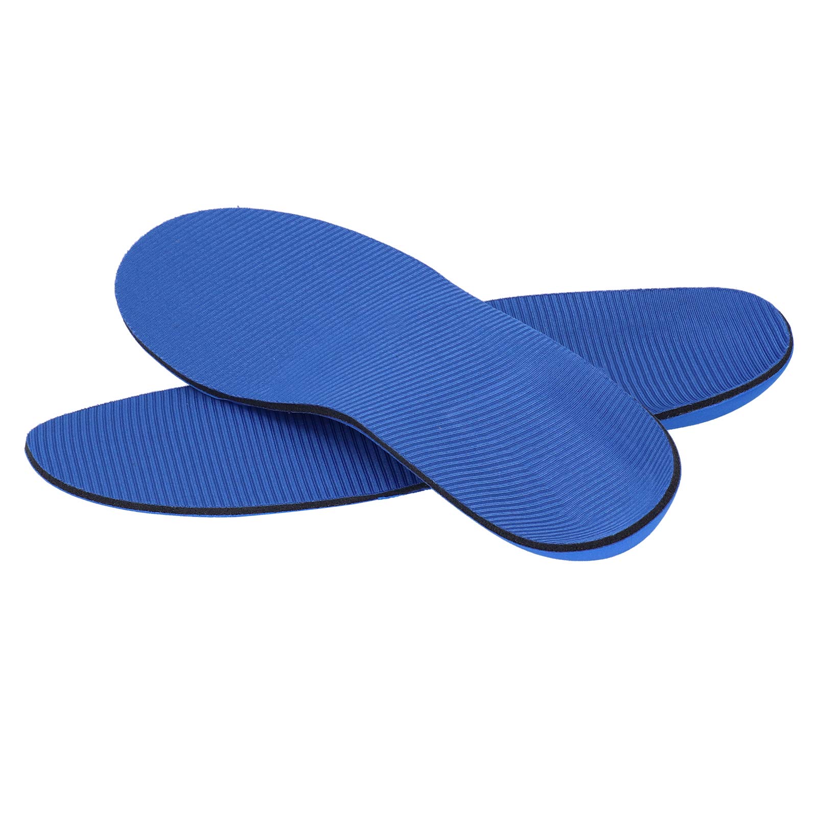 Deryang Orthotic Inserts, Anti‑bacterial Lightweight Blue Anti‑slip Comfortable Arch Supports Shoe Insole, Foot Pain Relief for Adult Flat Feet(35-36 yards)