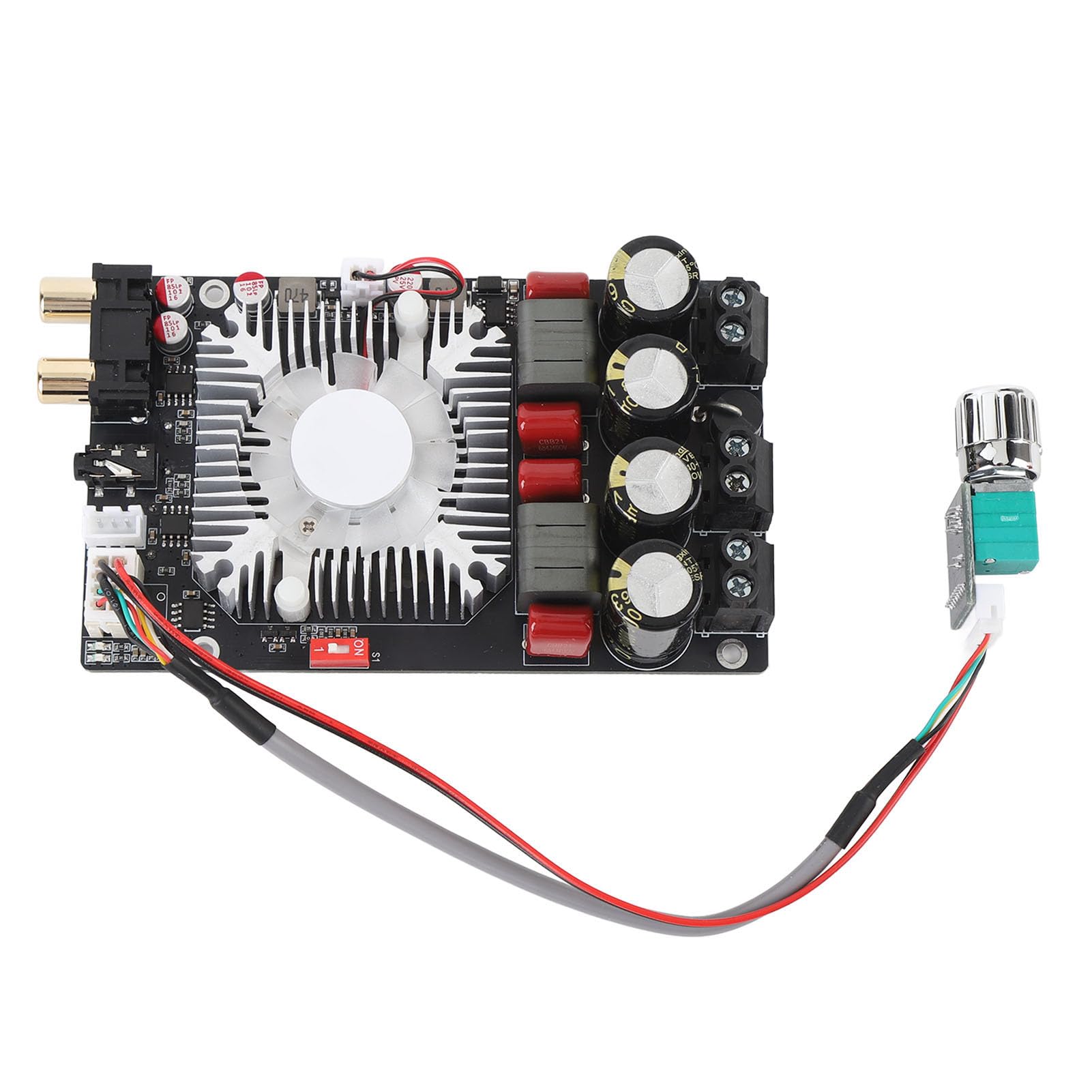 Hyuduo Module Amplificateur Numérique TPA3251, Son Stéréo ABS Haute Puissance 220WX2 350W pour Home Cinéma Audio de Voiture