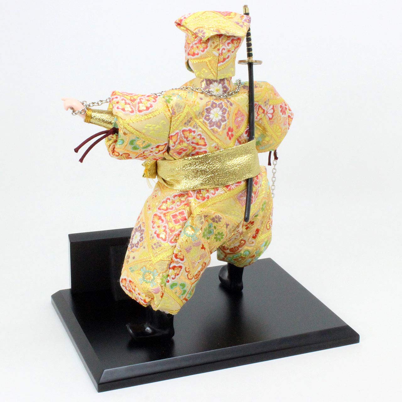 Amazon | 人形の久月 5号 忍者（金色）日本人形 日本製 お土産 A5051