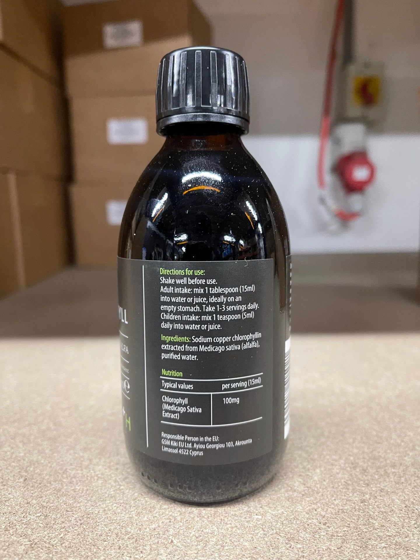 Liquid Chlorophyll - 250 ml.
