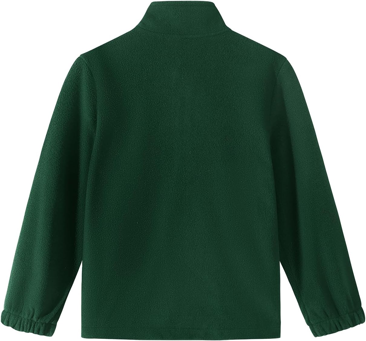 Spring&Gege Kids Lightweight Polar Fleece Jackets Boys Girls Soft Full-Zip Outwear - Image 2