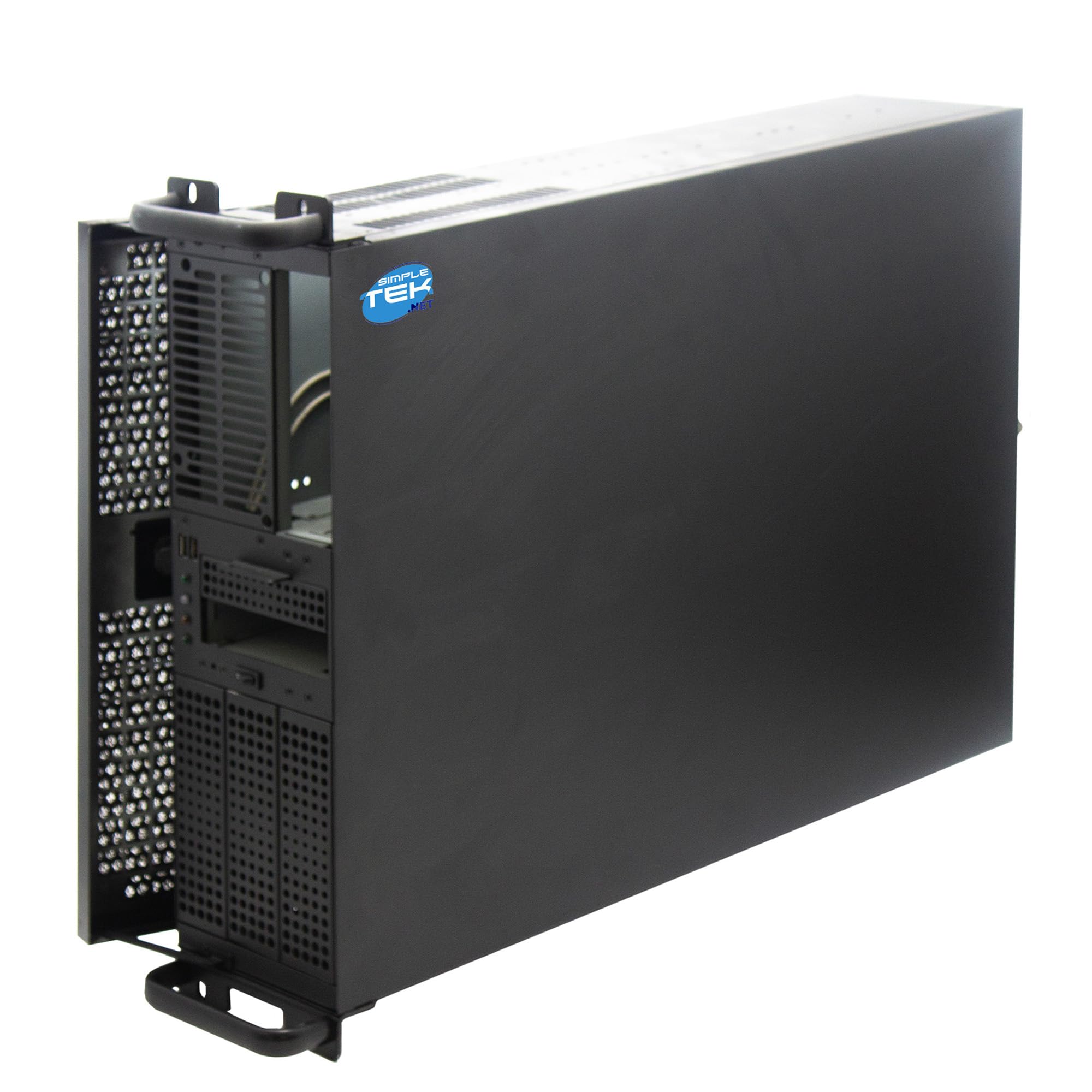 SIMPLETEK - Case Standard 3U - Rack 19" | Supporto EATX/ATX/mATX/Mini-ITX | Alloggiamento Alimentatore ATX, NO Componenti (Ricondizionato)