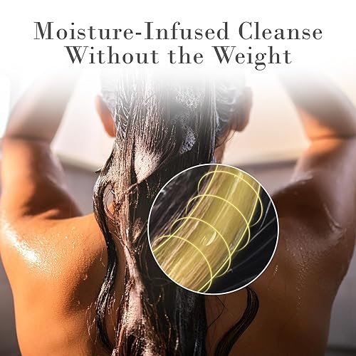 Miniatura 3 de VoCÊ Champú hidratante natural para cabello seco y encrespado, champú vegano con infusión de humedad para cabello normal a grueso, no tóxico, libre