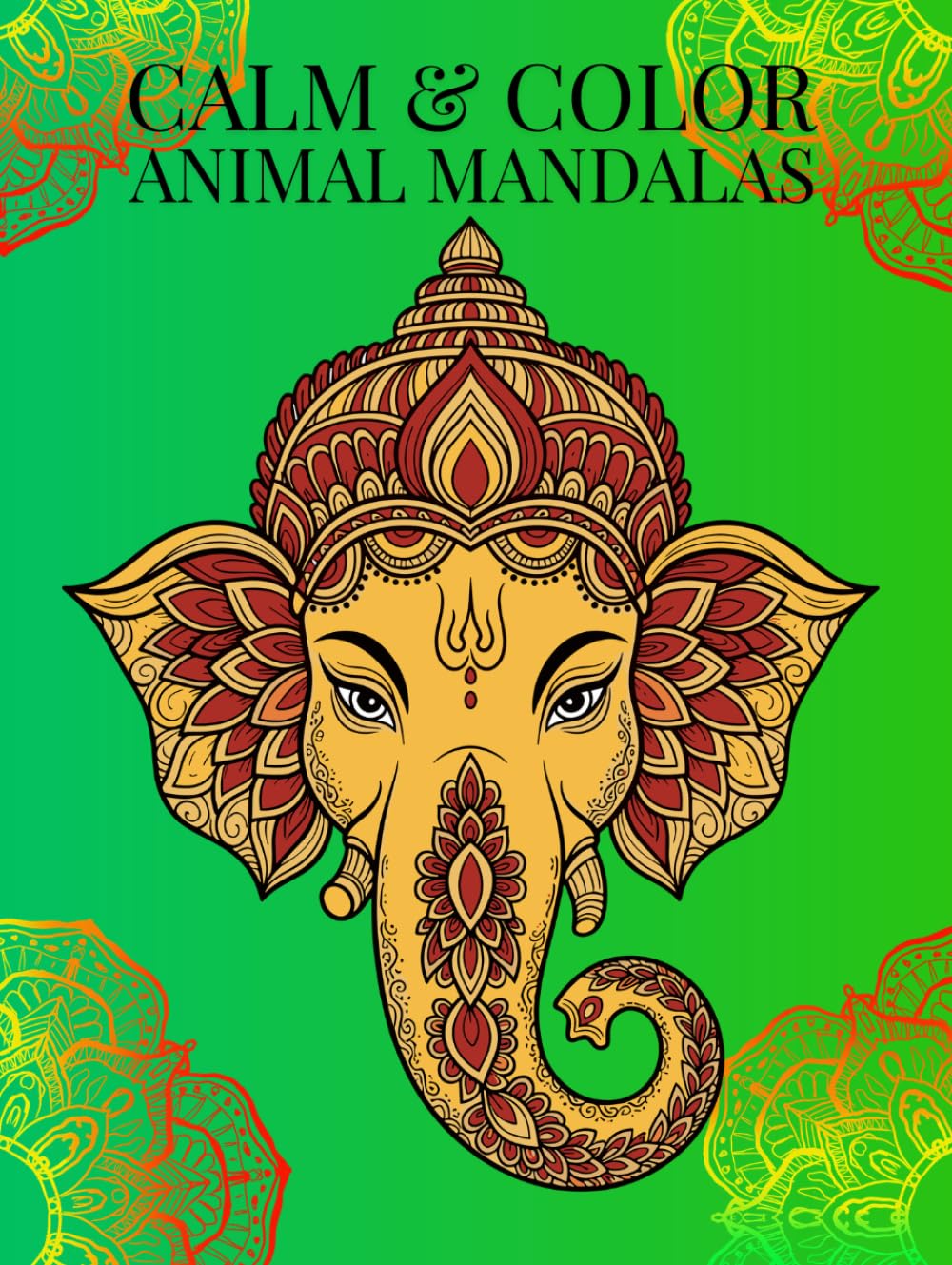 Calm-Color. Animal Mandalas. Adult Coloring Book