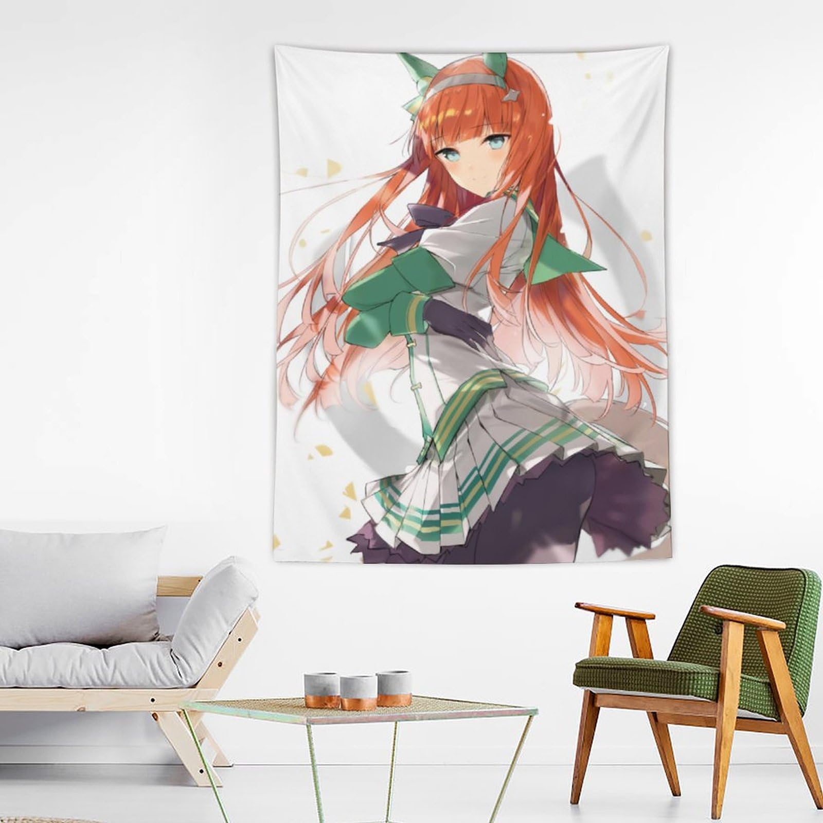 Amazon.co.jp: タペストリー 大判 サイレンススズカ ポスター アニメ