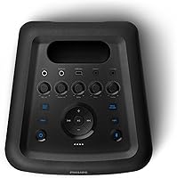 Vista 3 de PHILIPS X3206 Altavoz Bluetooth Party con graves profundos, batería de hasta 14 horas, luces de fiesta y efectos de karaoke, entrada de micrófono