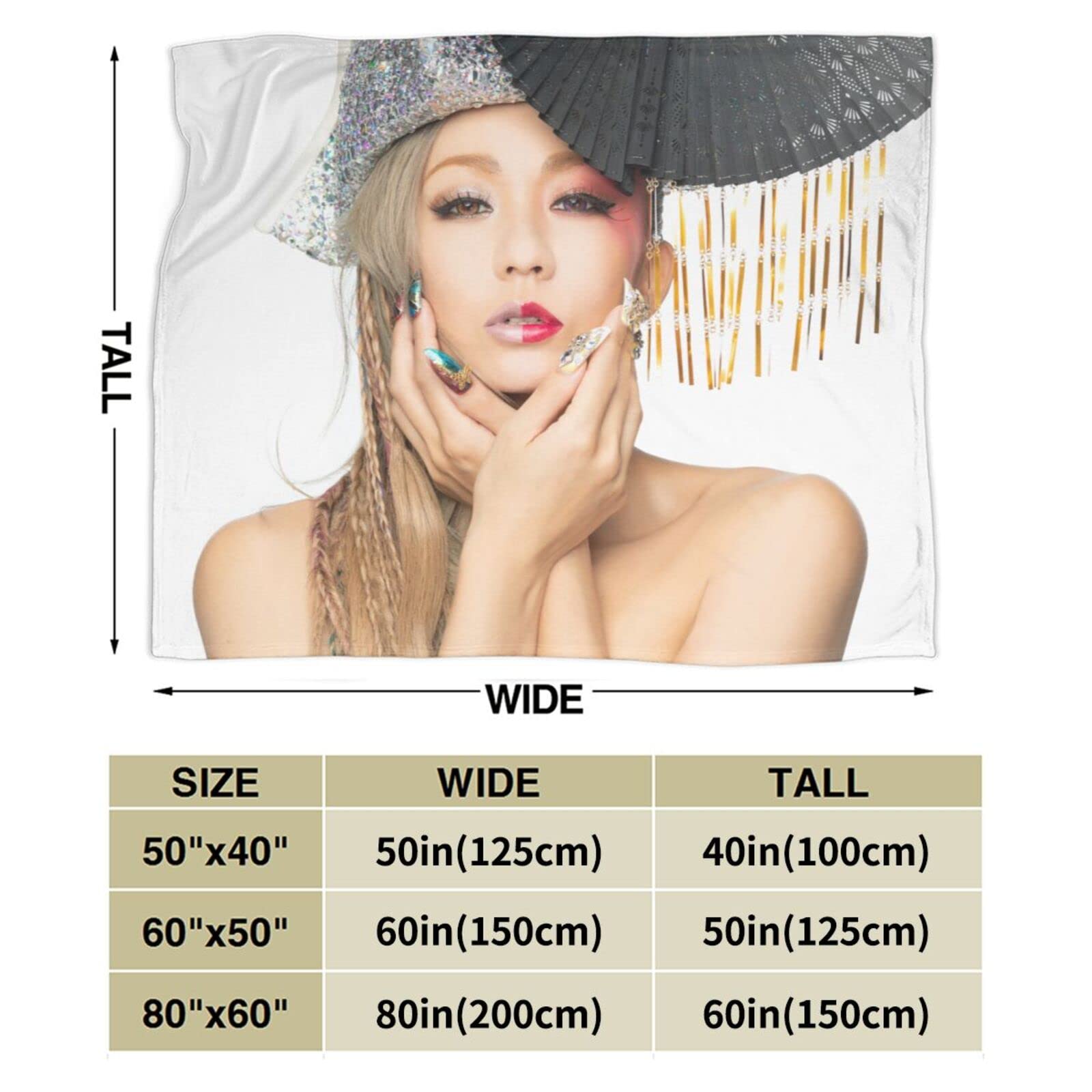 Amazon｜倖田來未 ブランケット 毛布 多機能 人気 エアコン