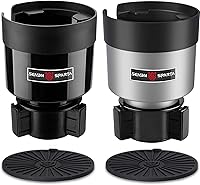 Vista 8 de SEVEN SPARTA - 2 organizadores de portavasos para automóvil con base ajustable, para Hydro Flasks de 32/40 onzas, Yeti Ramblers de 20/26/30 onzas