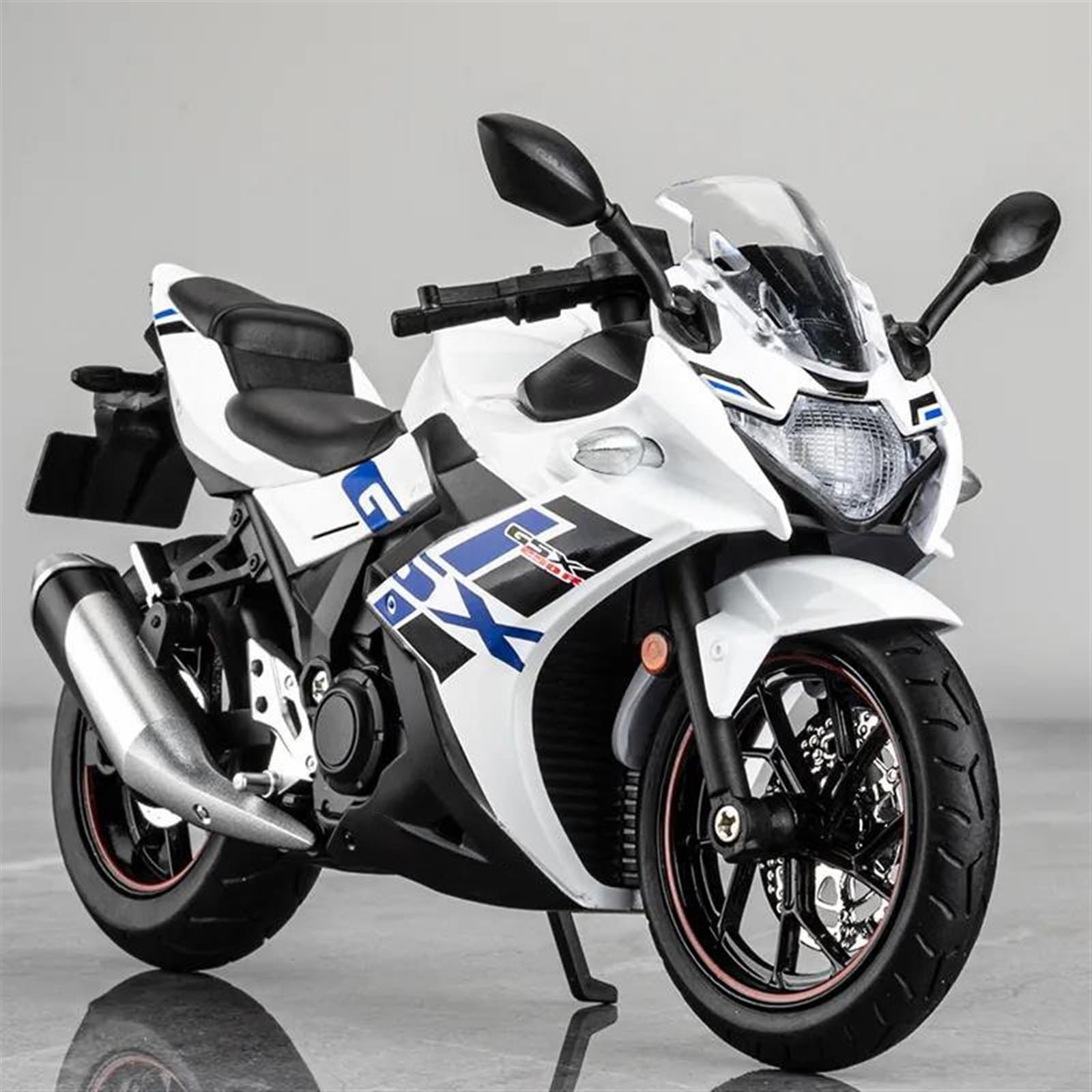 SEYXF Motorbike Toy 1/12 for Suzuki GSX250 R Motorcycle Simulation Diecast Model Collection Gift(with Foam Box)
