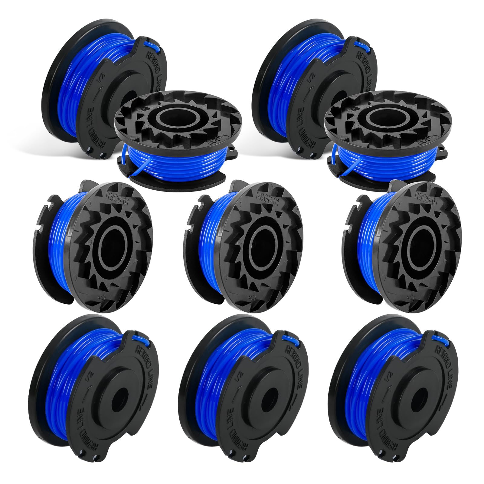 88524 Trimmer Spool Line Compatible with Toro 51484 51486 51487 88506 Single Line String Trimmer, 16Ft 0.065