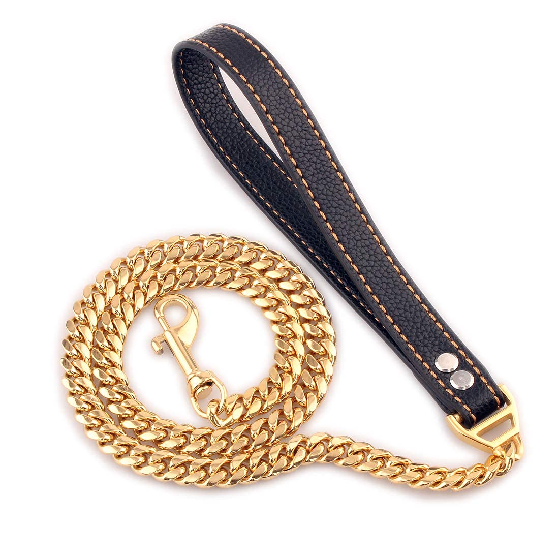 dog leash gold