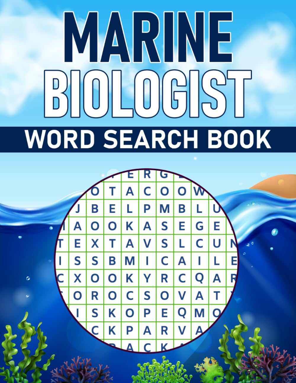 Marine Biologist Word Search Book: A Marine Biology Terms Themed Puzzle Book