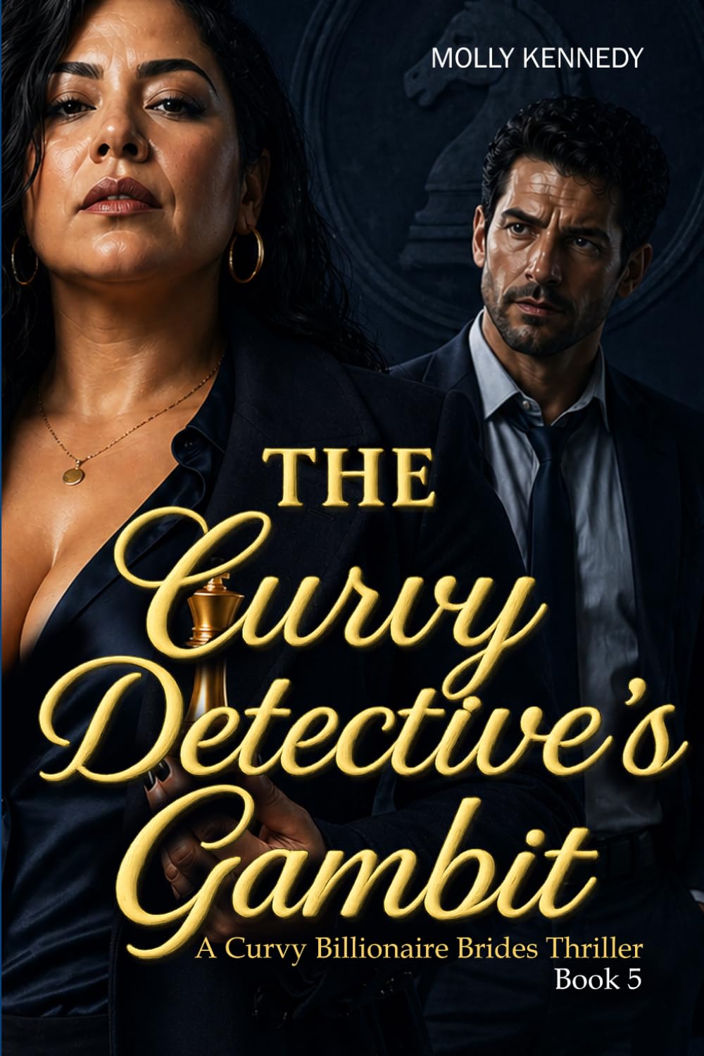 The Curvy Detective's Gambit: A Curvy Billionaire Brides Thriller — Slow Burn, High Stakes, Her Terms (The Curvy Billionaire Brides Series)