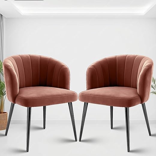 Fire Cafe Chair - Coral Pink