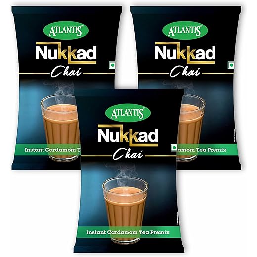 ATLANTIS 3 In 1 Nukkad Instant Tea Premix Powder 3 Kg For Ve