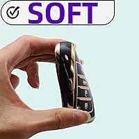 Vista 5 de para llavero Toyota, funda protectora de TPU suave con llavero de cuero para Venza 2019-2024, Grand Highlander, Land Cruiser, RAV4 Prime, Fortuner