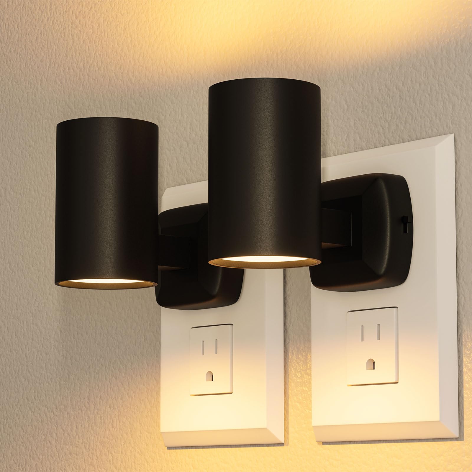 Night Lights Plug into Wall ETL Night Light Plug in - LED Dimmable Night Light Dusk to Dawn