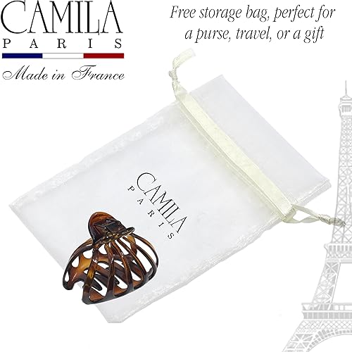 Miniatura 6 de Camila Paris CP3050-CP3631 - Pinza para el pelo de pulpo francés para mujeres para cabello grueso, pinzas para el cabello para niñas, pinzas para el