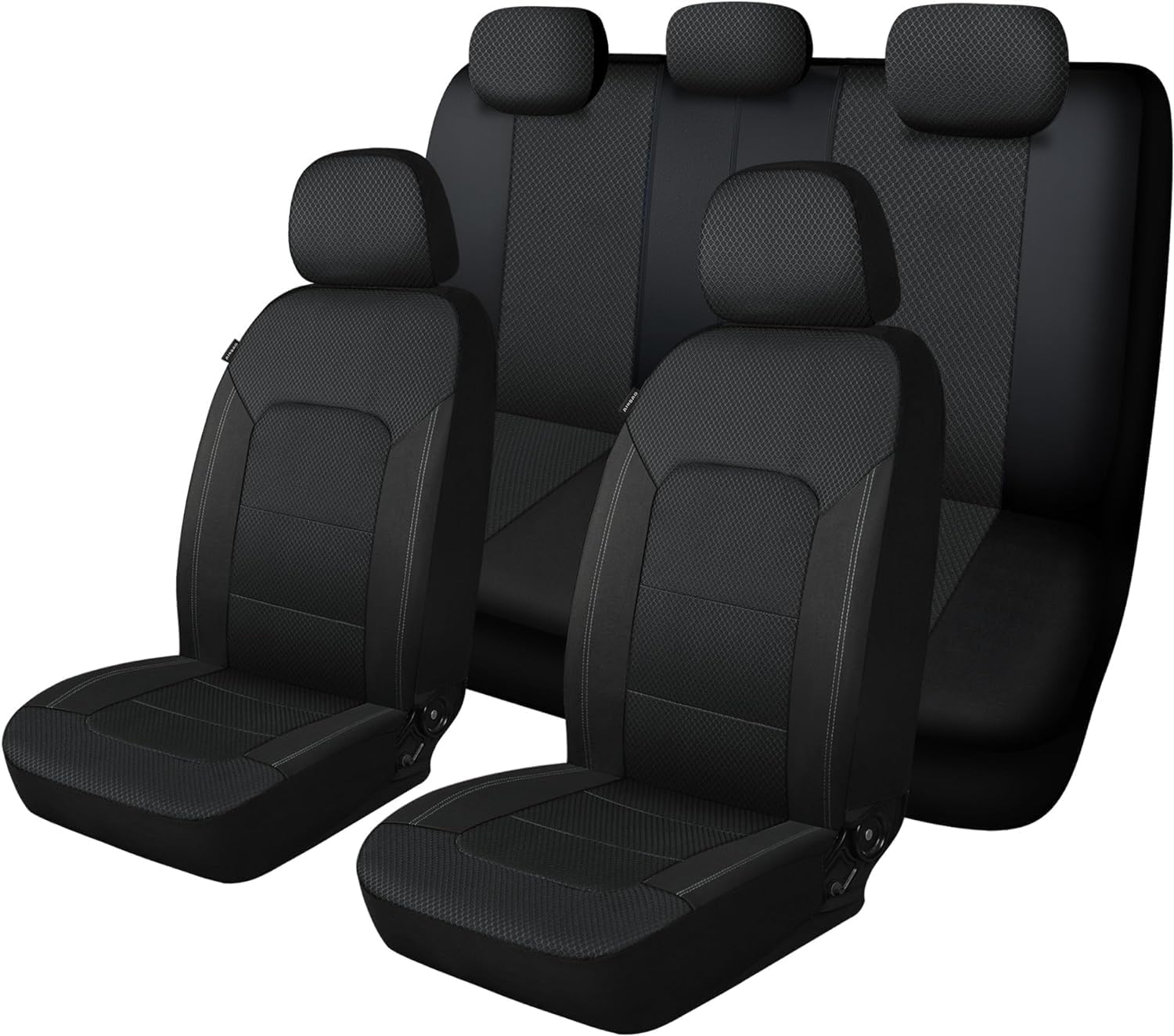 AKAUTO Seat Covers Full Set 3D Air Mesh, Car Seat Cover