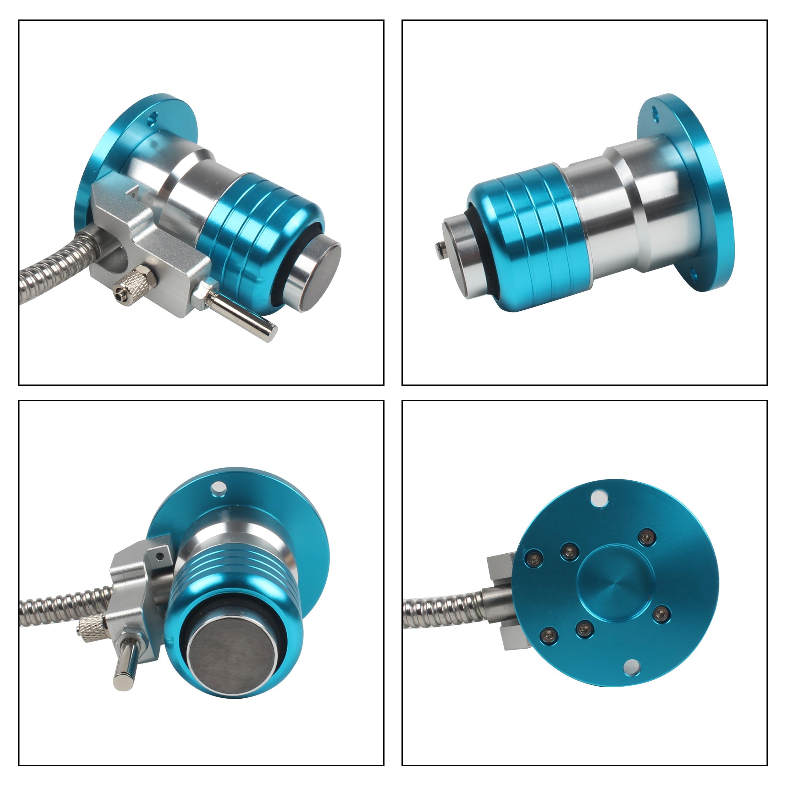 RATTMMOTOR Czujnik długości narzędzia CNC, dotykowy czujnik narzędzi, sonda regulacyjna High Precision, narzędzie do frezowania i grawerowania (niebieski)