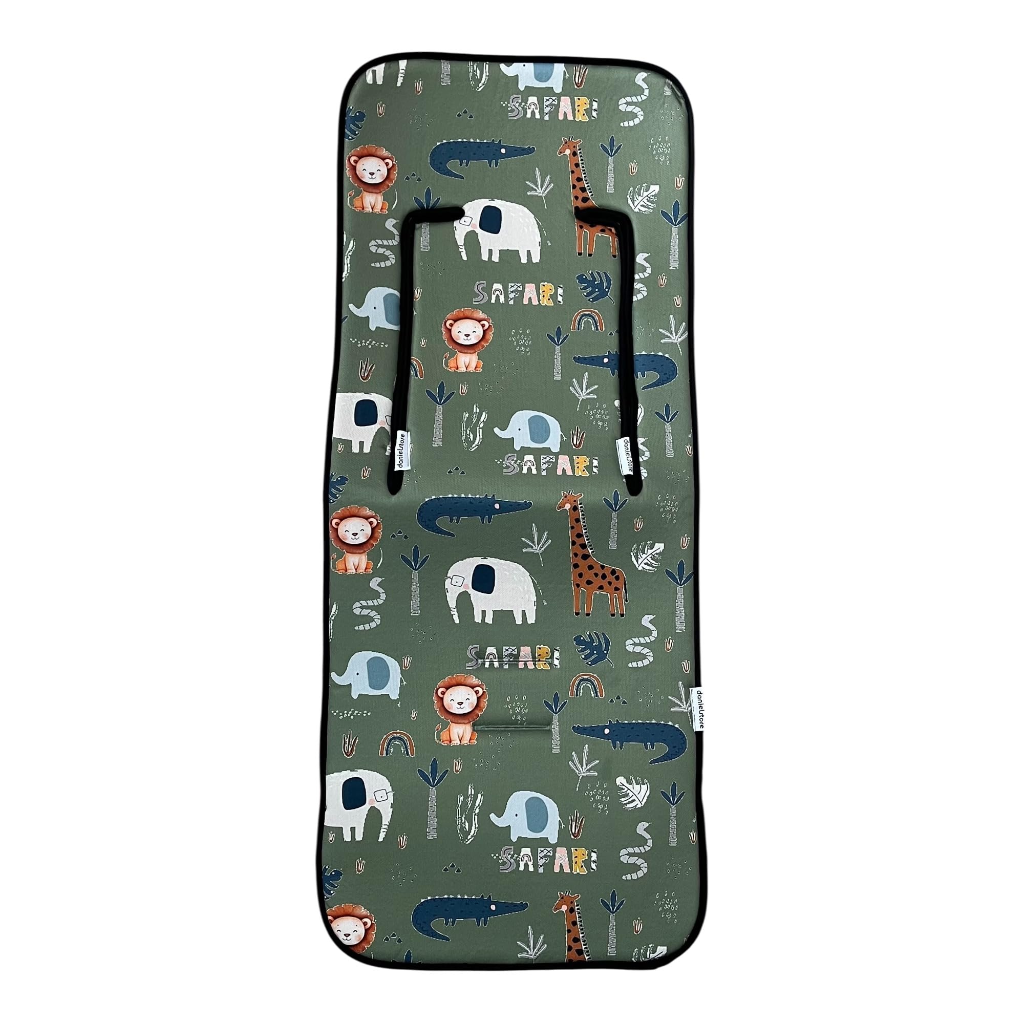 Colchoneta Silla de Paseo Universal Transpirable 3D para Bebé – Funda Carrito Verano Antisudor, Cojín Acolchado Silleta, Compatible con Cochecito, Ligera, Lavable – Danielstore — view 8