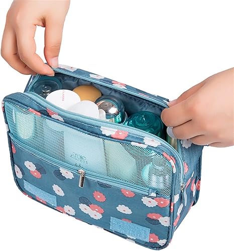 Miniatura 4 de Bolsas de cosméticos Bolsa de cosméticos Baño colgante de viaje impermeable de viaje Necesario de nylon Bolsa de maquillaje Neceser Bolsas de