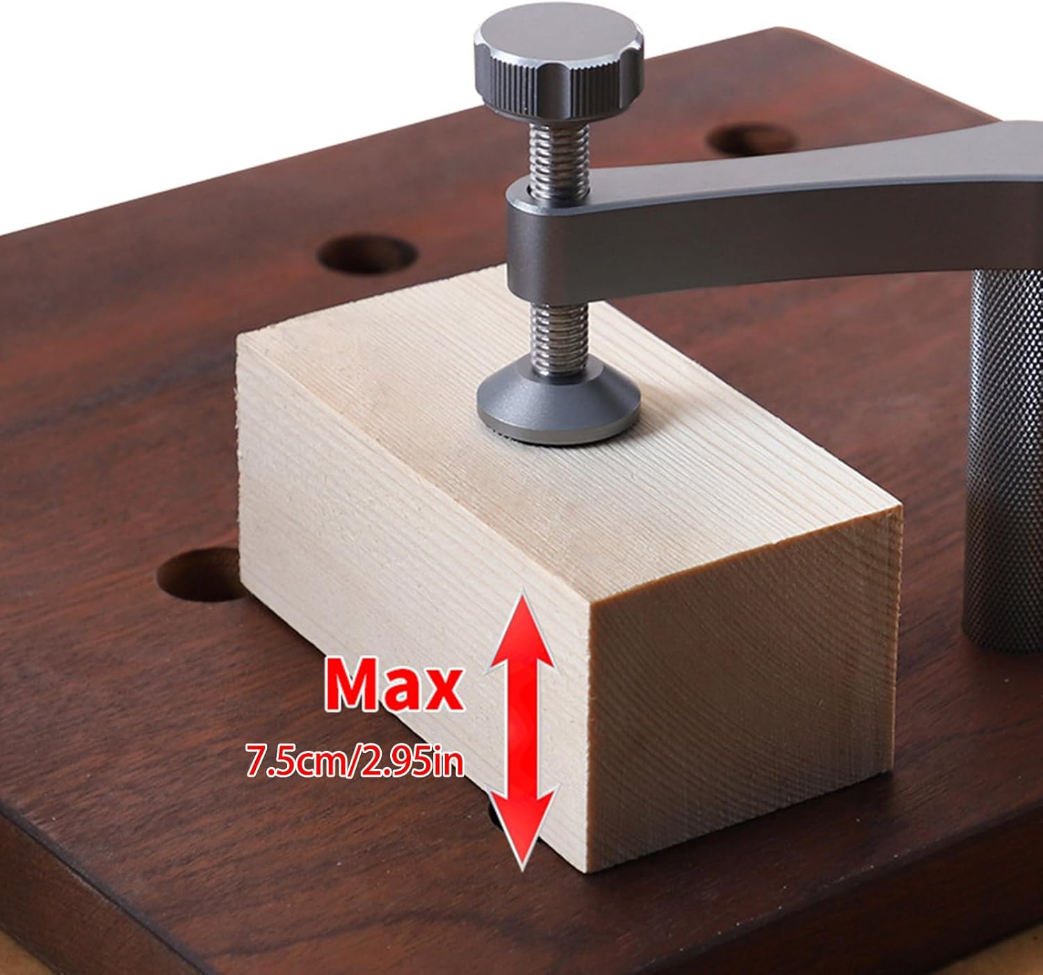 Woodworking Quick Acting Hold Down Clamp Woodworking Benches Dog Clamp Fast Fixed Clip Tool For 19mm Holes