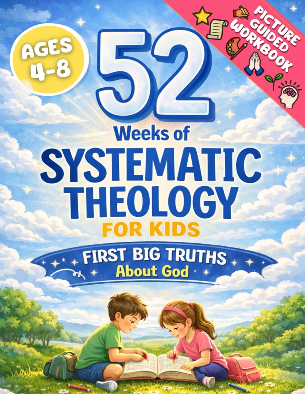 Systematic Theology For Kids 4-8 ESV: The Bible Simplified: A Fun 52-Week Workbook - Gentle, Easy-to-Follow Lesson Guide to Christian Doctrine for ... the Bible, Jesus, and the Christian Faith