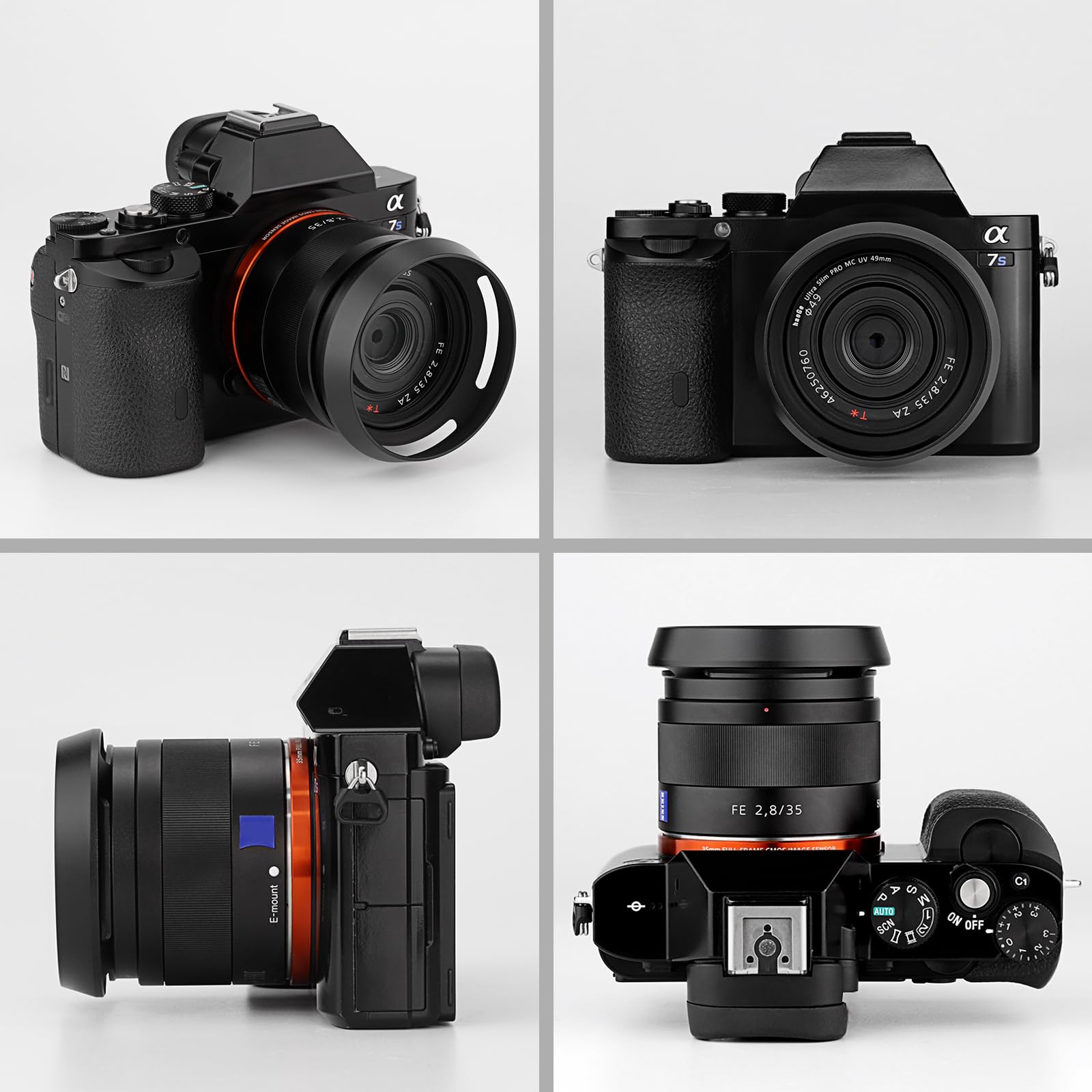 Amazon.com : Haoge LH-SE1 Metal Lens Hood for Sony RX1 RX1R RX1R