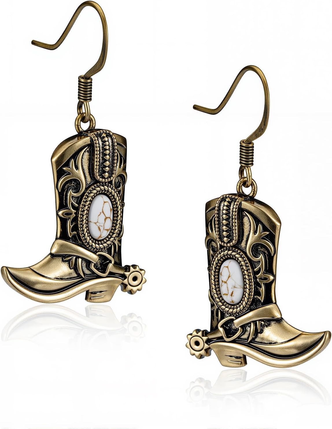 Montana West x Wrangler Gold Plated Pendant Necklace for Women, 18k Gold Plated Lightweight Chain Dainty Jewelry - Image 6