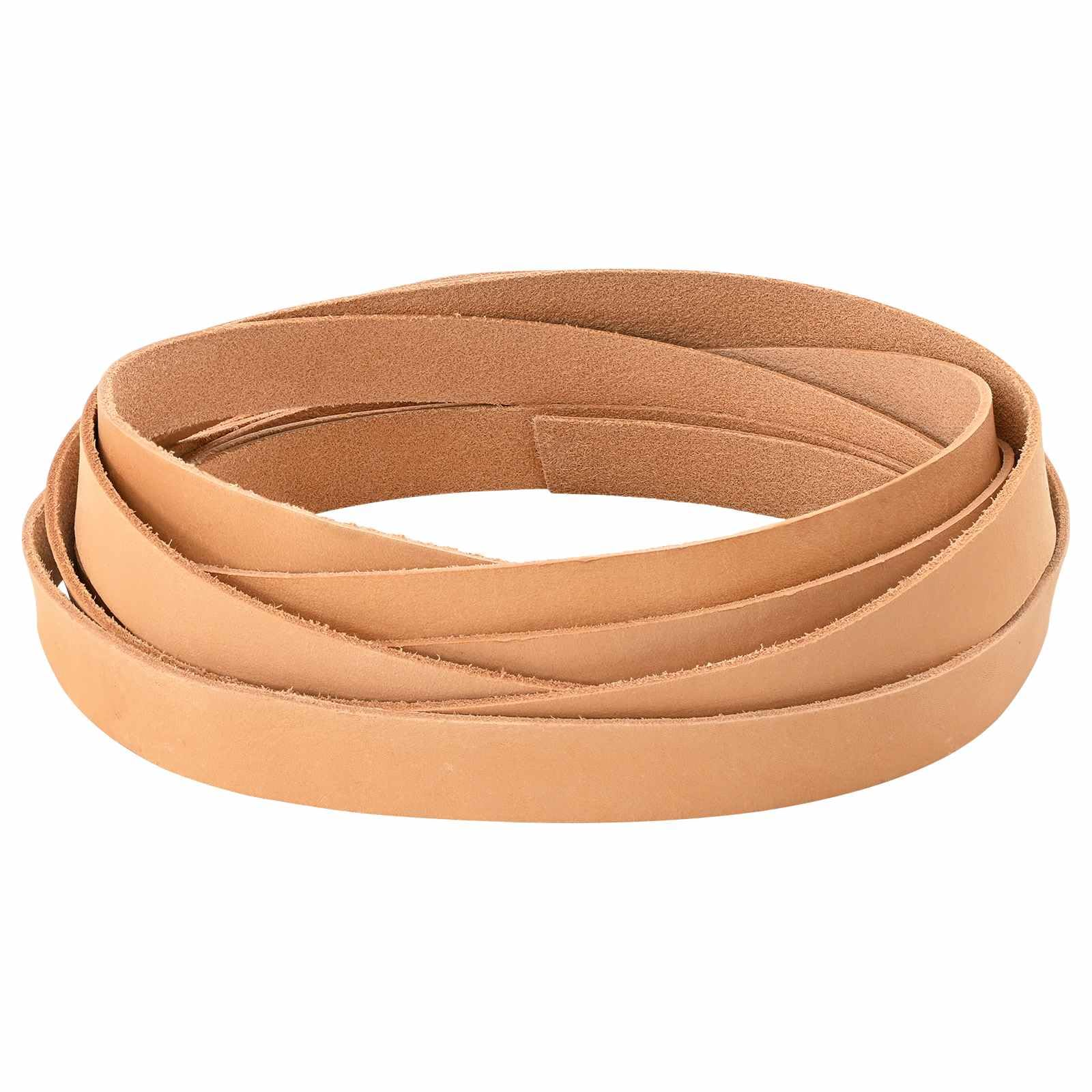 Lederriemen 1 Hellbraun 1000 x 1 cm Lederband