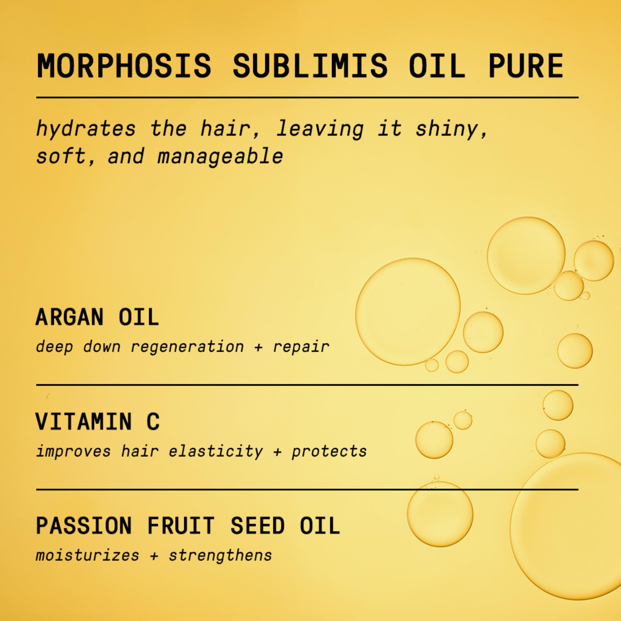 FRAMESI Morphosis Sublimis Pure Hair Oil