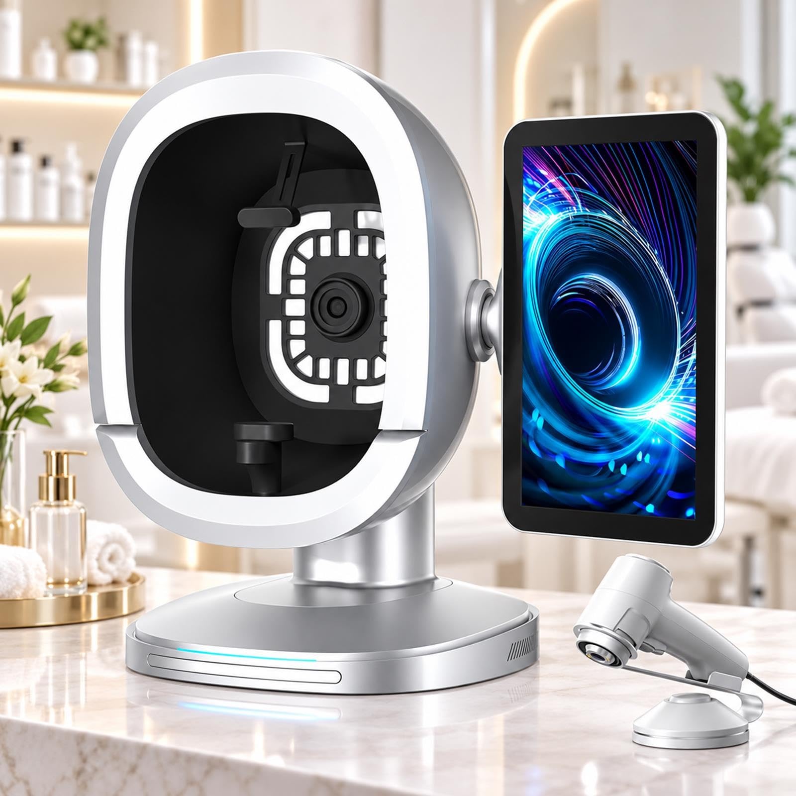 Macchina Analizzatore Pelle Facciale AI Professionale & Scanner Cuoio