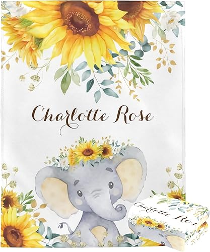 Miniatura 9 de Eyesoul Mantas personalizadas para bebé con nombre, regalos personalizados para bebé, mantas rosadas para niña, regalos personalizados para bebé,