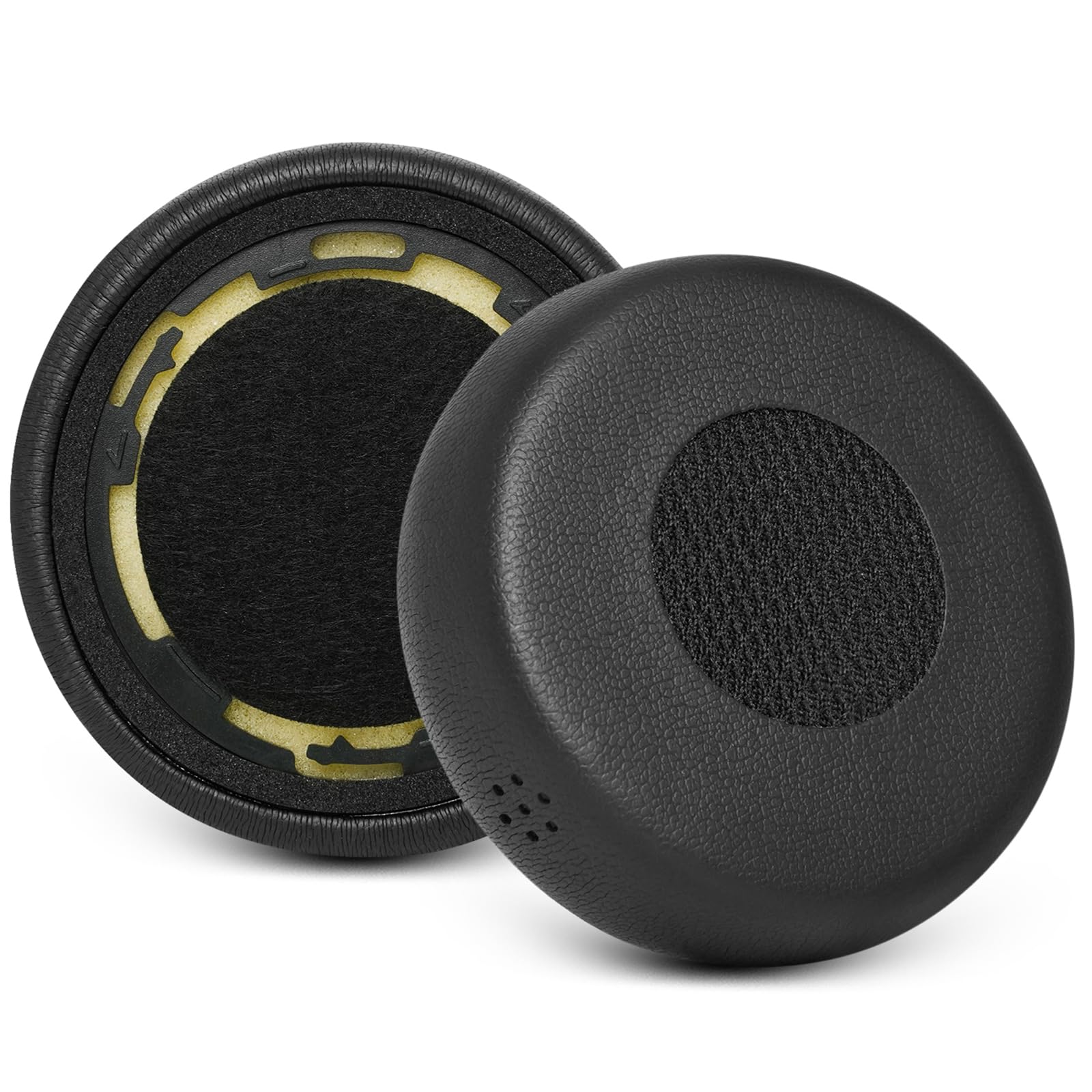 Gvoears Evolve 75 - Almohadillas de Repuesto para Jabra Evolve 75 (75UC 75MS 75SE) con Espuma viscoelástica de Alta Densidad