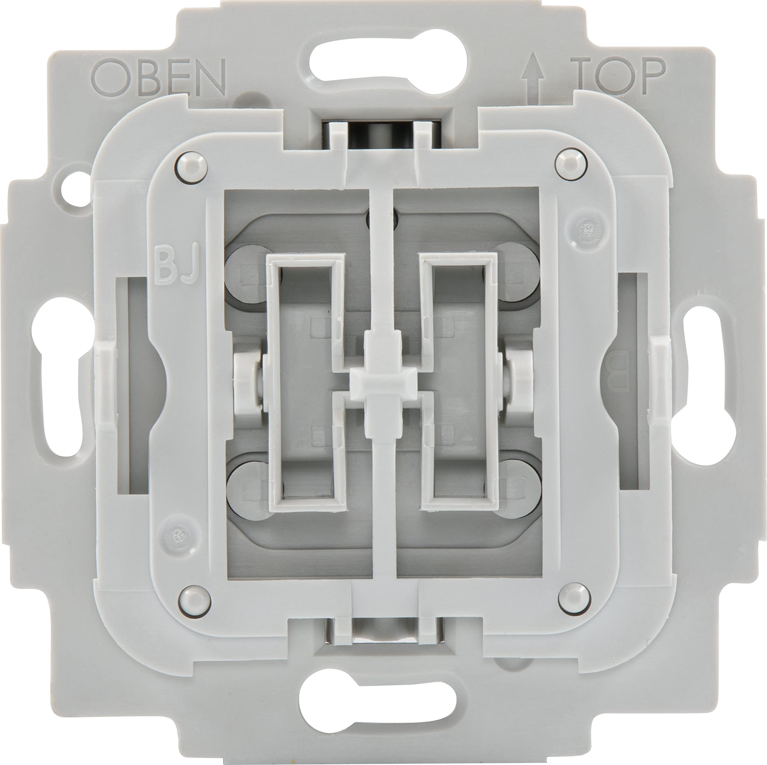 TechniSat Interruptor de persiana SmartHome con Doble balancín (Caja de empotrar, Z-Wave Plus, Control Inteligente de persiana Mediante aplicación, Samsung SmartThings, Compatible con programas de