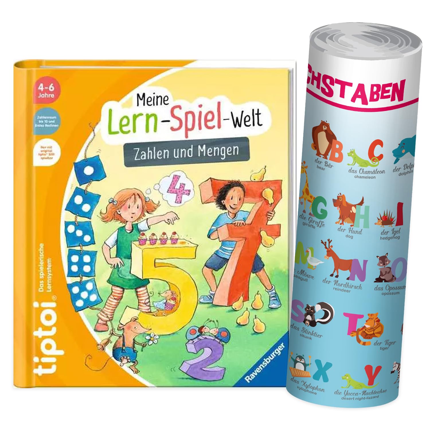 Ravensburger tiptoi ® Buch ab 4 Jahre | Erste Zahlen - Mein Lern