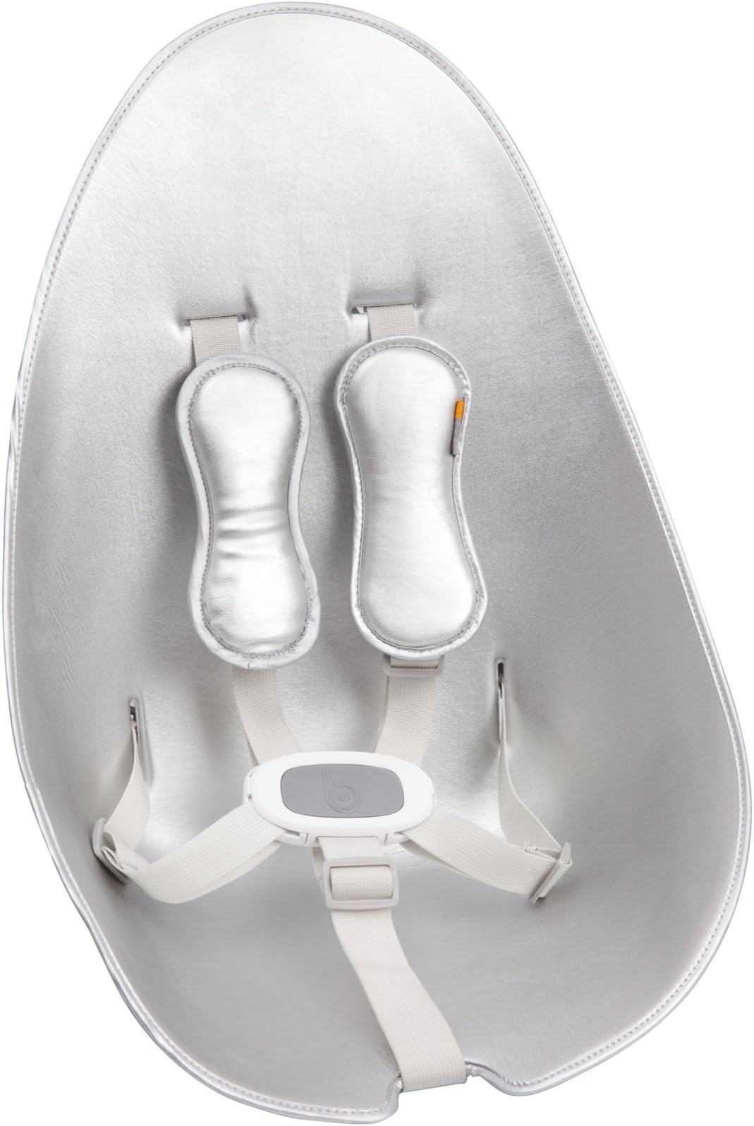 Bloom Fresco Chrome Large Seatpad with Harness (Lunar Silver)