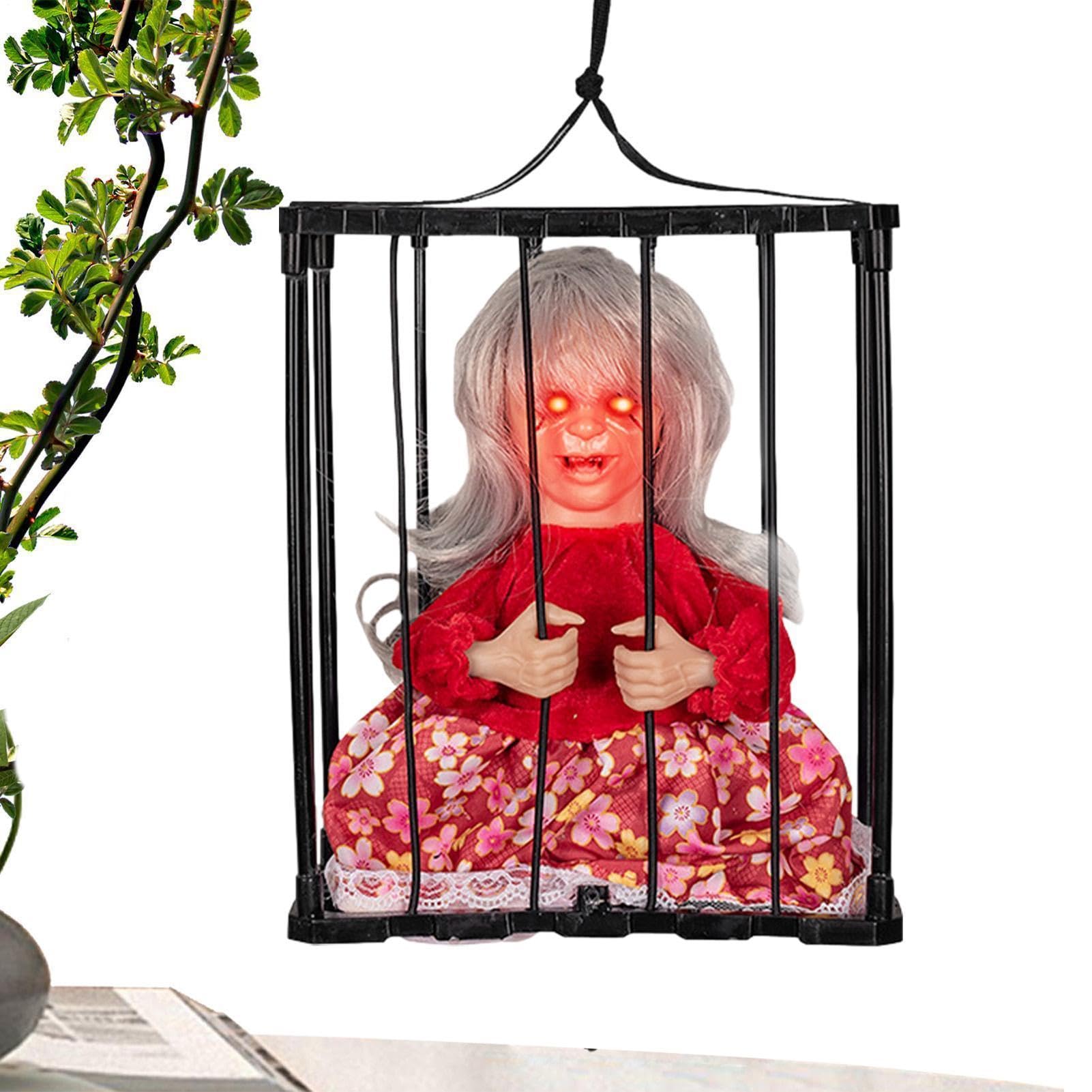 Więzień Dekoracje na Halloween | Animowany Terror Nawiedzony Dom Dekoracja
