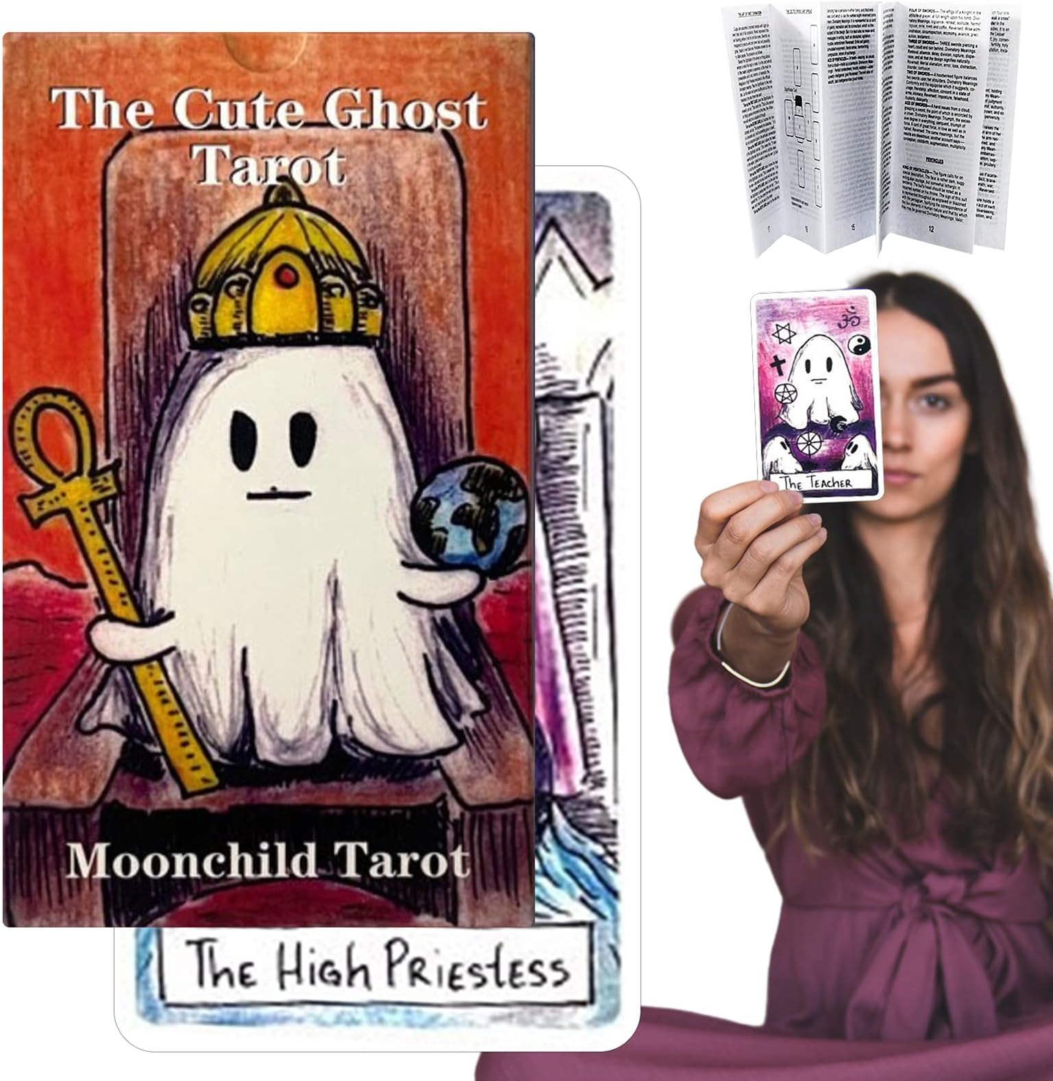 Cute Ghost Tarot