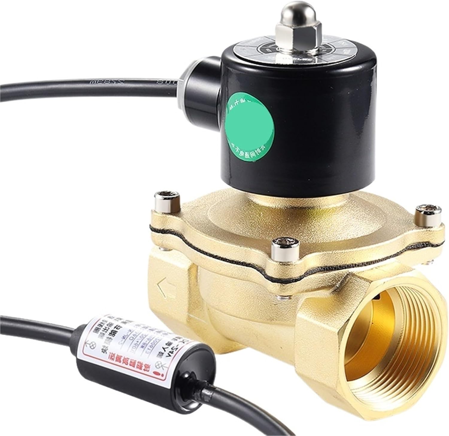 2W Valve 1/4" 3/8" 1/2" 3/4" 1" DN8/10/15/20/25/50 24V 220V(2W160-15 (DN15) 220V)