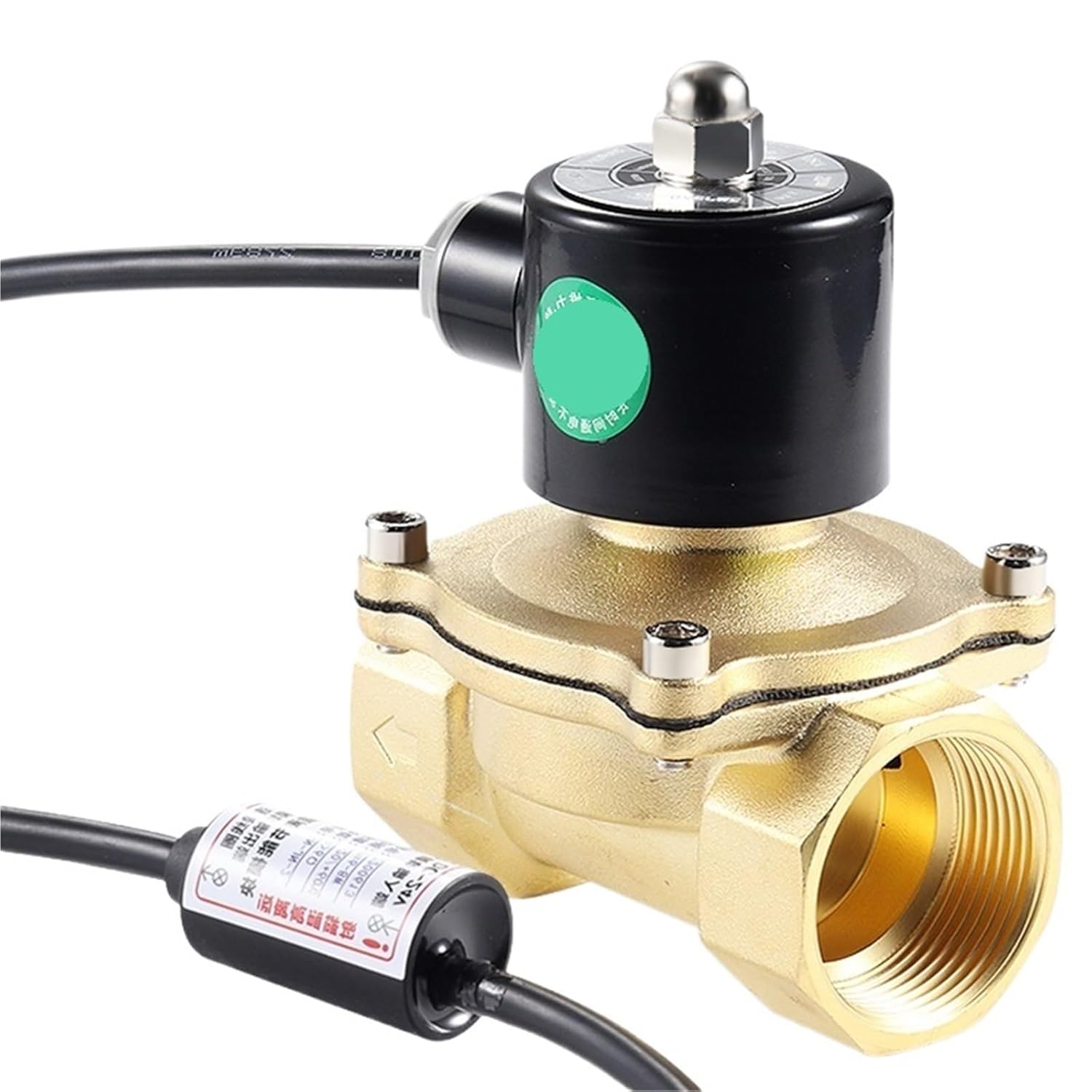 2W Valve 1/4" 3/8" 1/2" 3/4" 1" DN8/10/15/20/25/50 24V 220V(2W500-50 (DN50) 220V)