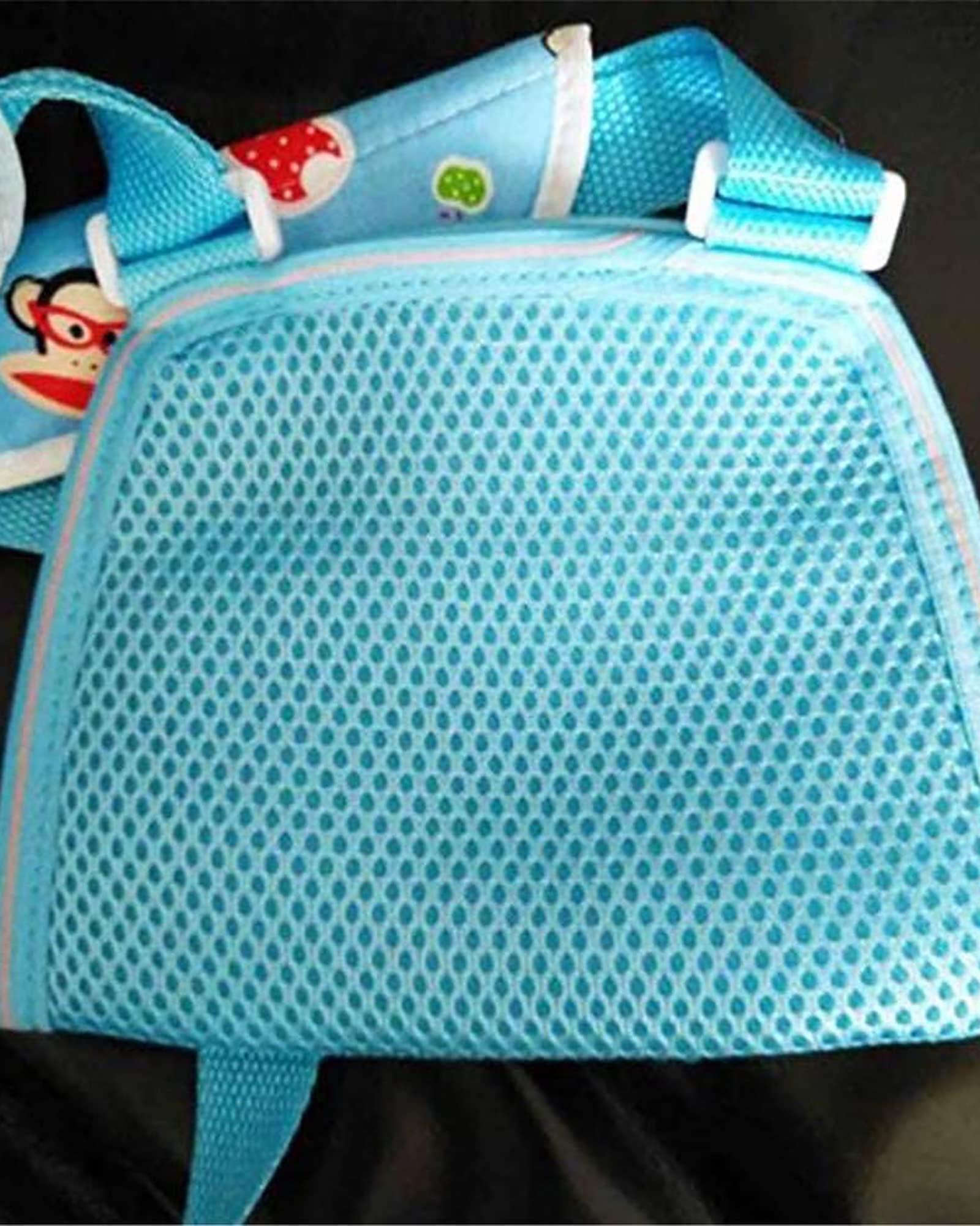 Cabestrillo de antebrazo para niños, soporte de hombro de malla transpirable, correa ajustable, inmovilizador de codo de muñeca para fracturas rotas, rosa, M (negro M)