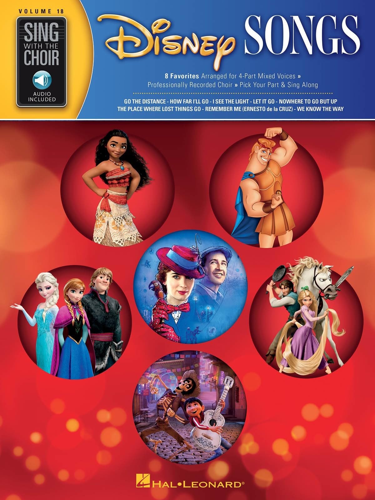 Disney Songs Sing with the Choir Volume 18