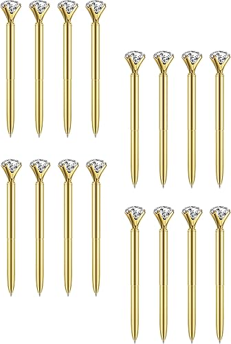 EUICAE Bolígrafos de diamante, bonitos bolígrafos de diamante, suministros de oficina, regalos de decoración para mujeres, damas de honor,