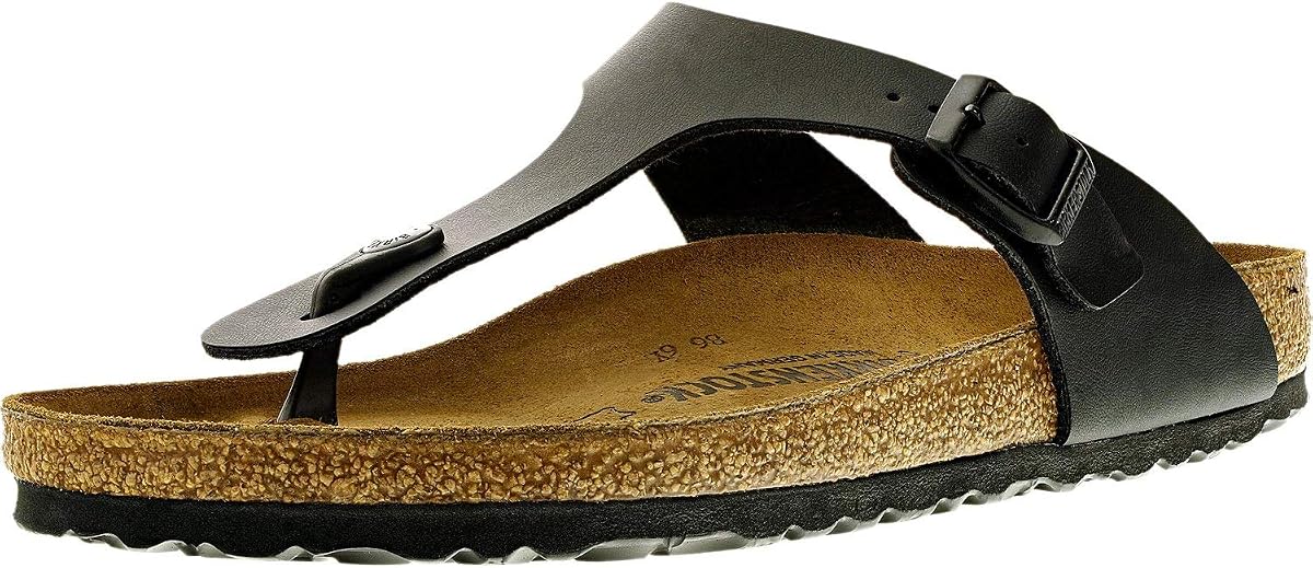Birkenstock Gizeh Flip Flops Women White Flip Flops Shoes, Black, 8 US | Casual Sandals