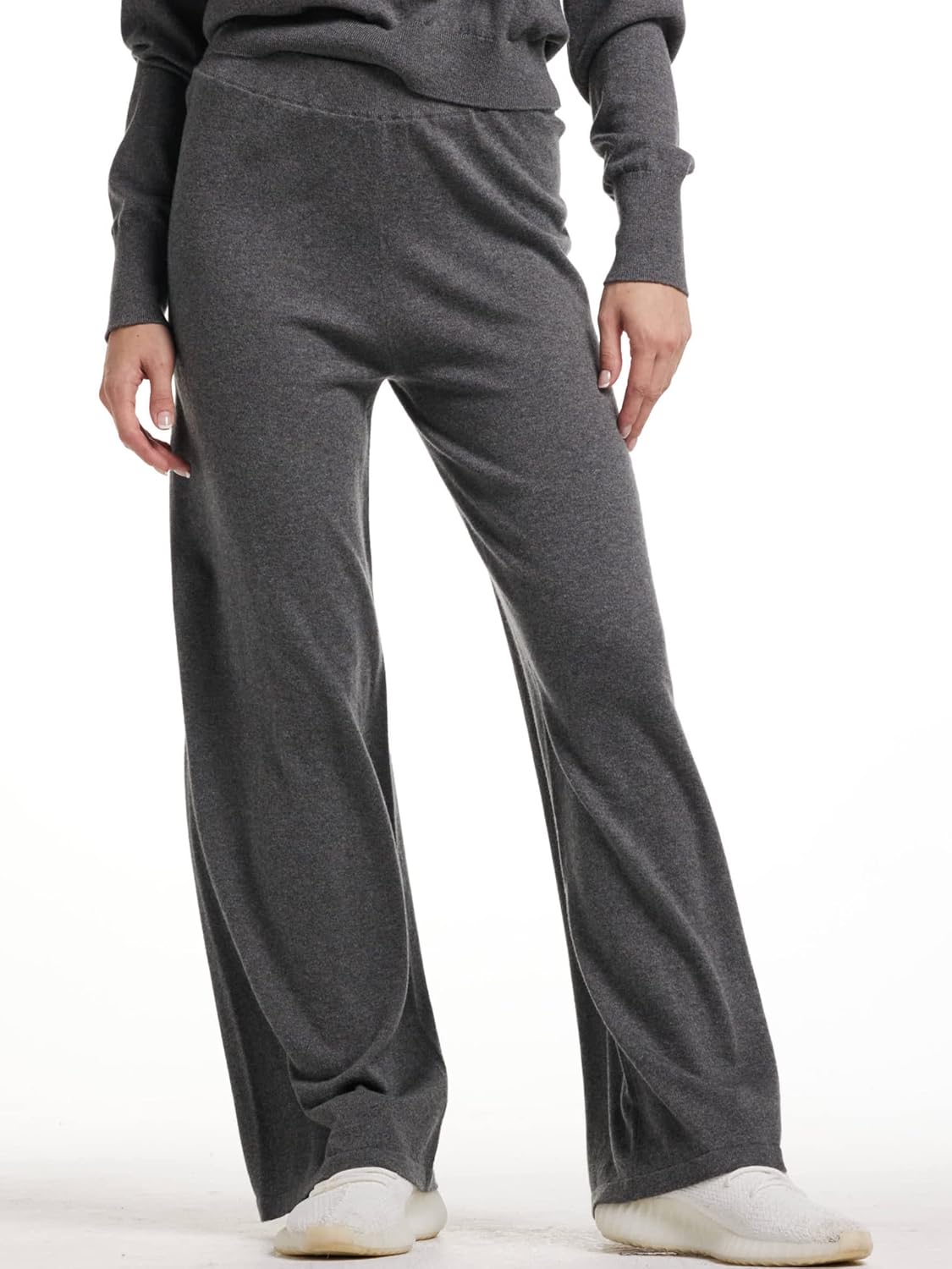 EURKEA Women's Cashmere Blend Trousers, Gifts Ready
